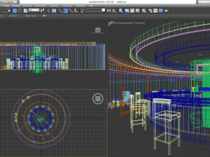 cafe 3d 3D Model