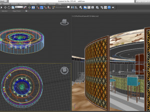 cafe 3d 3D Model