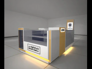 Kiosk 3D Model