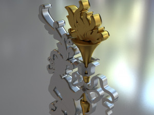 character statue 3D Model