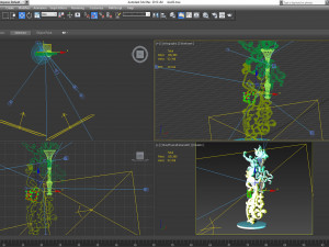 character statue 3D Model