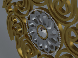 jewelry necklace 01 3D Model