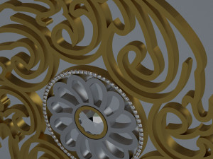 jewelry necklace 01 3D Model