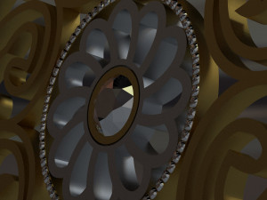 jewelry necklace 01 3D Model