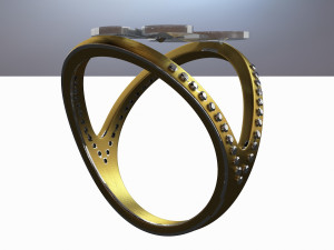ring jewelry r01 3D Model