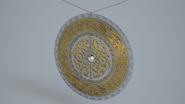 jewelry necklace 4 3d 3D Модель .c4d .max .obj .3ds .fbx .stl .blend 