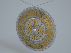 jewelry necklace 4 3d 3D Модель