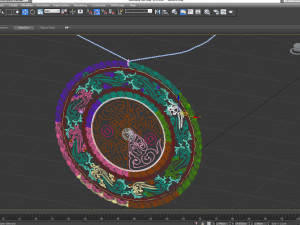 jewelry necklace 4 3d 3D Модель