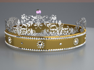 crown 3D 모델