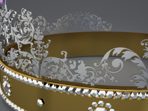 crown Modèle 3D