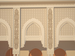 3d entrance mosque Modèle 3D