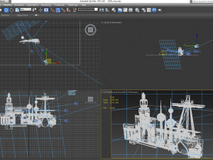 the global village al kuwait 3D 模型