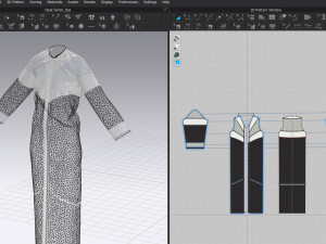 cloak female01 arabic abaya Model 3D