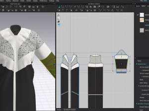 cloak female01 arabic abaya Model 3D