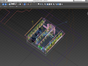3d interior swimming pool Model 3D