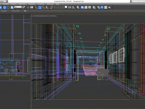 recepcja biura Model 3D