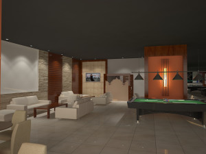 snooker club Modelo 3D