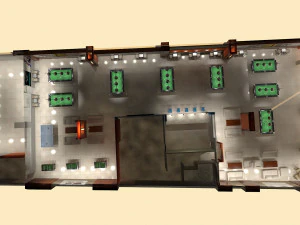 snooker club 3D Model