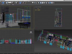 snooker club Modelo 3D