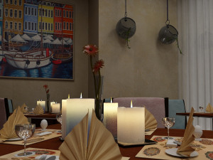 restaurant interior 3D Модель