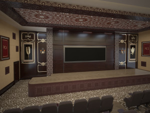 Theater 3D Model