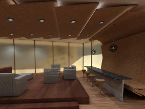 Coffee Shop 3D 3D Model