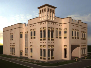 헤리티지 빌라 외관 3D 3D 모델