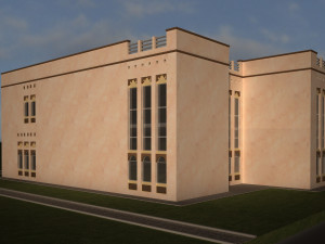 Heritage Villa Exterior 3D Model 3D