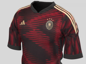 GERMANY 22 AWAY Home JERSEY WORLD CUP 2022 - CLO MD 3D Model