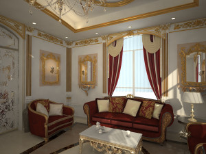 Luxury Classic Majlis Modelo 3D