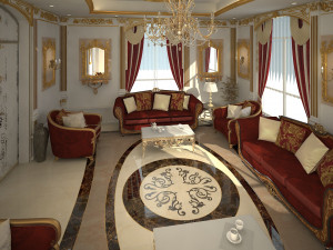 Luxury Classic Majlis Modelo 3D