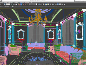 Luxury Classic Majlis Modelo 3D