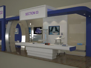 Exhibition Stand 3D Model