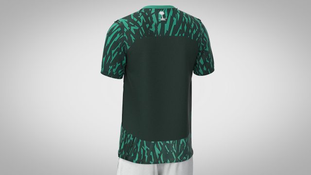 KSA 22 AWAY Home JERSEY WORLD CUP 2022 Zprj Fbx Obj 3D Model in