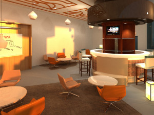 Coffe shop 3D Model