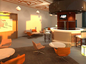 Coffe shop 3D Model