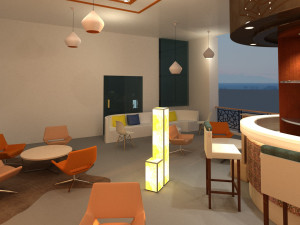 Coffe shop 3D Model