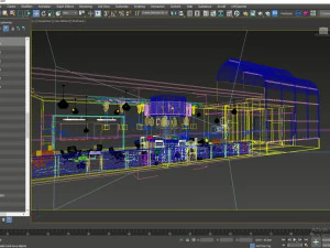 Coffe shop 3D Model