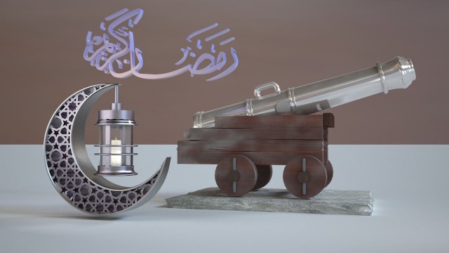 3D Design for Ramadan 3D 모델 .c4d .max .obj .3ds .fbx .stl .blend 