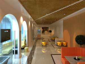 Modern Workspace 3D 模型