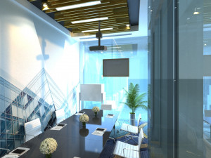 Modern Workspace 3D 模型