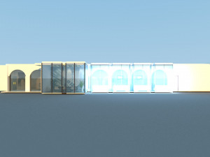 Modern Workspace 3D 模型