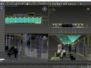 Modern Workspace 3D 模型