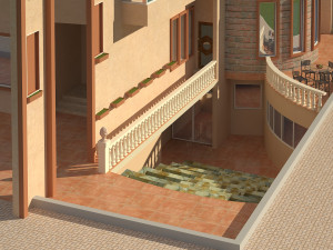 Modern Villa 3D 3D मॉडल