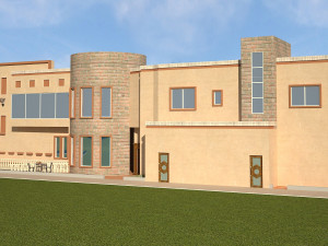 Modern Villa 3D 3D मॉडल