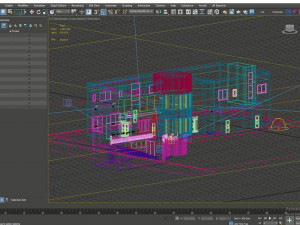 Modern Villa 3D 3D मॉडल