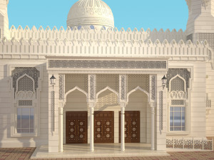 Mosque 3D Model 3D