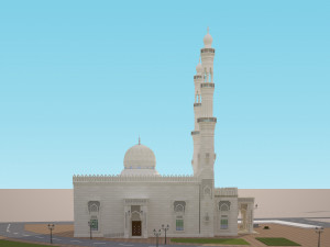Mosque 3D Model 3D
