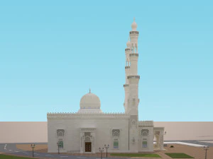 Mosque 3D 3D Model