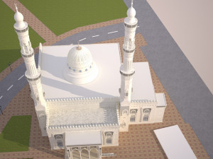 Mosque 3D Model 3D